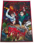DAN DA DAN - MOMO & OKARUN KEY VISUAL WALL SCROLL