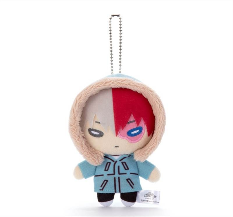 MY HERO ACADEMIA NITOTAN WINTER SHOTO TODOROKI PLUSH KEYCHAIN