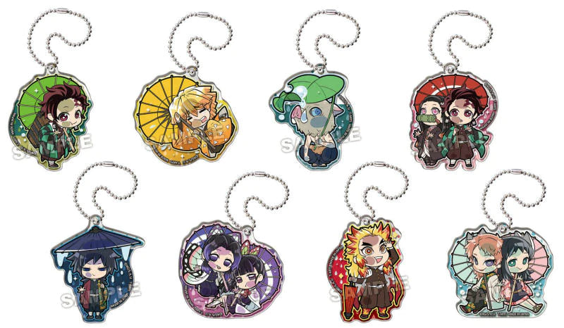 DEMON SLAYER PITA UMBRELLA ACRYLIC TRADING KEYCHAIN