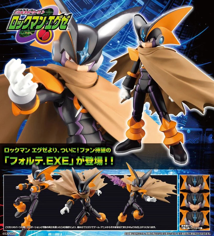 MEGAMAN BATTLE NETWORK - BASS.EXE (FORTE) MODEL KIT