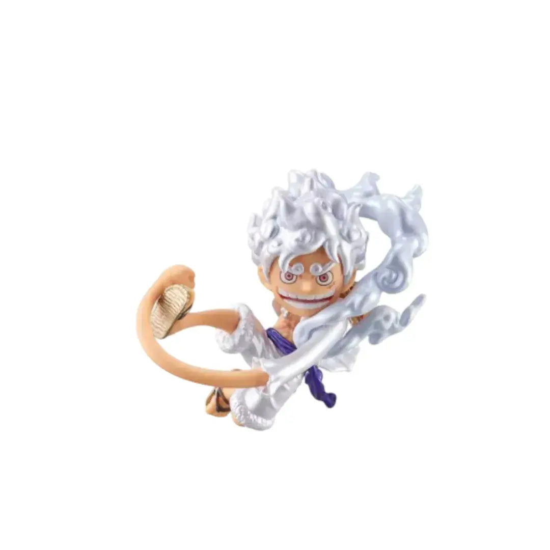 One Piece Monkey D. Luffy Gear 5 Special Metallic Color World Collectable Mini Figure