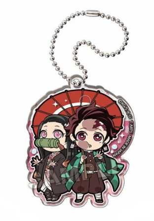 DEMON SLAYER PITA UMBRELLA ACRYLIC TRADING KEYCHAIN