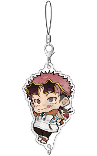 JUJUTSU KAISEN YUJI ITADORI HOLIDAY KEYCHAIN