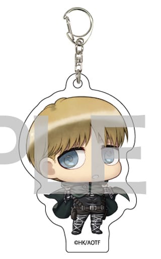 ATTACK ON TITAN CHIMI CHARA VOL 11 ACRYLIC TRADING KEYCHAIN