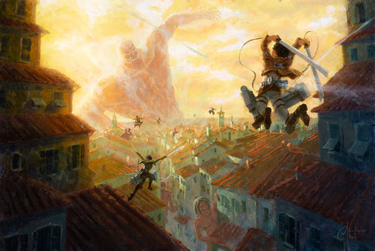 CHRISTOPHER CLARK ART - ATTACK ON TITAN