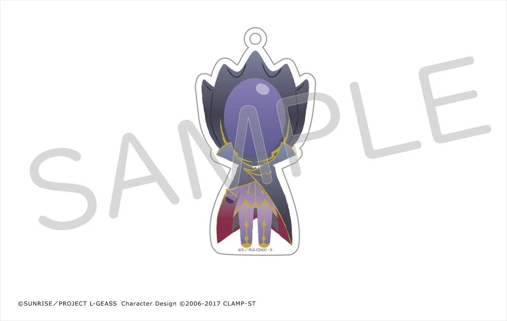 CODE GEASS PASTEL TRADING ACRYLIC KEYCHAIN