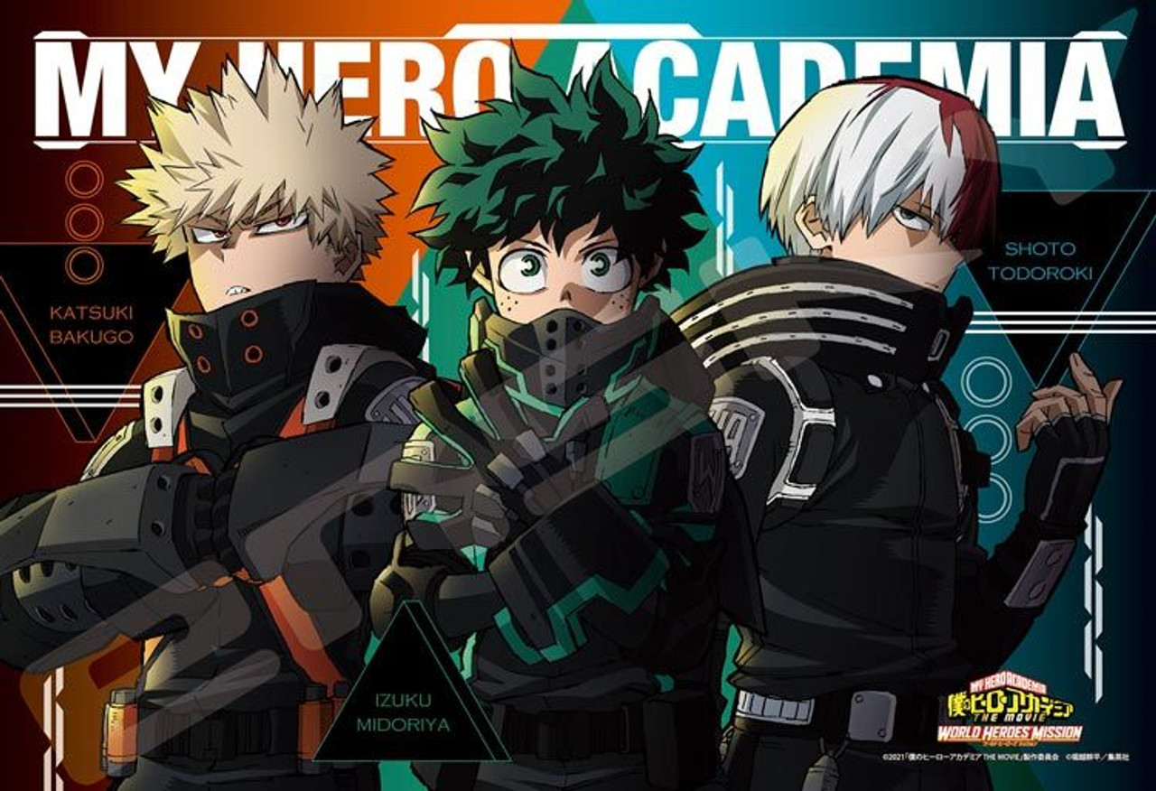 MY HERO ACADEMIA 300 PIECE WORLD HEROES THE THREE MUSKETEERS JIGSAW PUZZLE