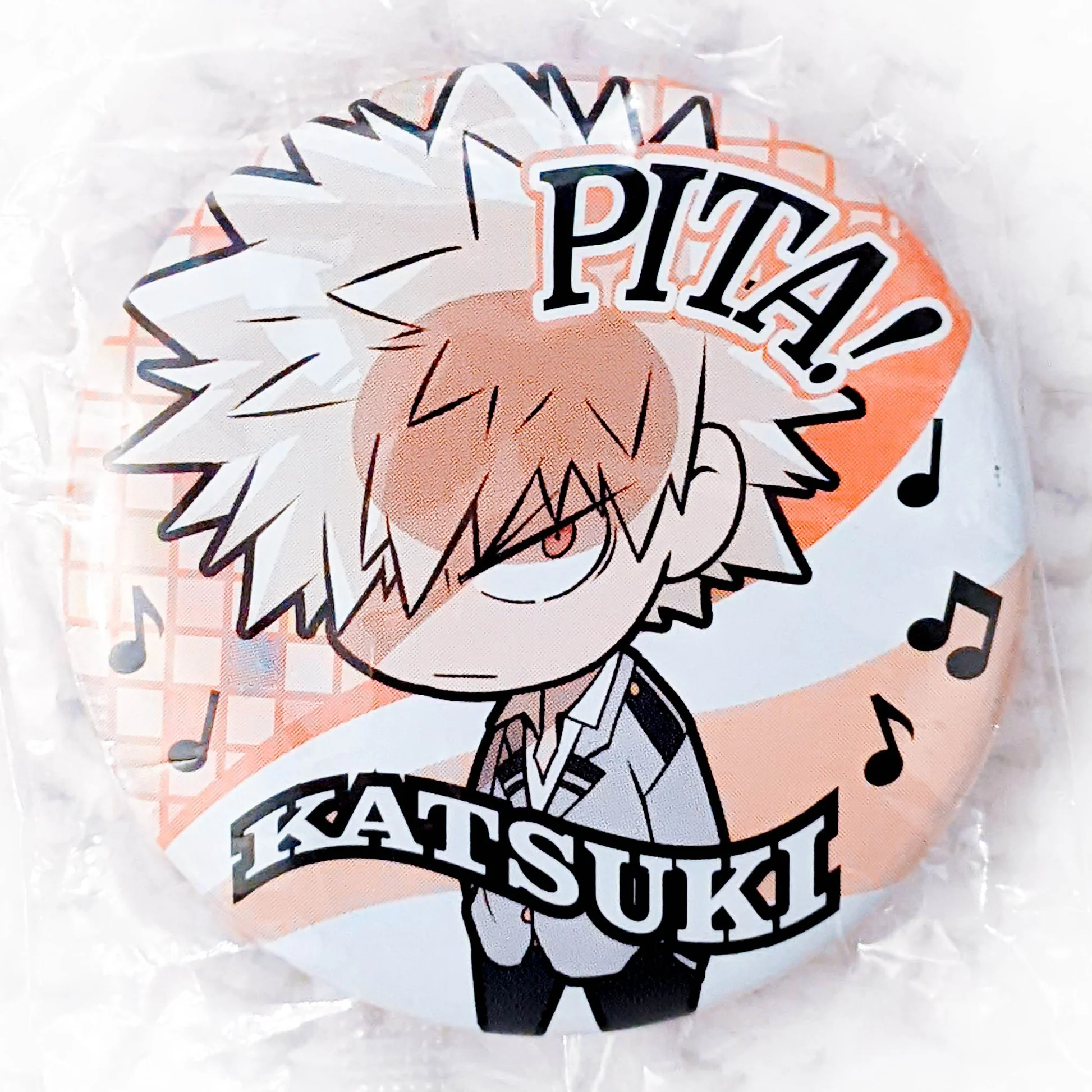 MY HERO ACADEMIA PITA CAN BADGE - Katsuki Bakugo