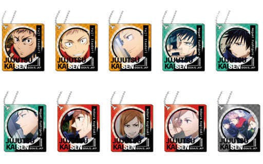 JUJUTSU KAISEN TRADING ACRYLIC KEYCHAIN - Box A