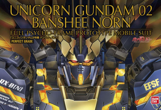 GUNDAM UNICORN - UNICORN BANSHEE GUNDAM FULL PSYCHO FRAME PG 1/60 MODEL KIT