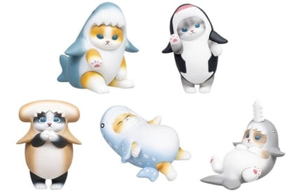 SAMENYAN SHARK X CAT = KAWAII MASCOT FIGURE