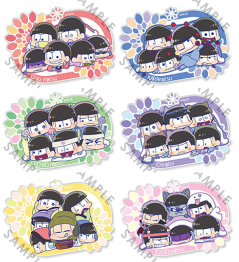 OSOMATSU FUTONMUSHI ACRYLIC TRADING HEYCHAIN