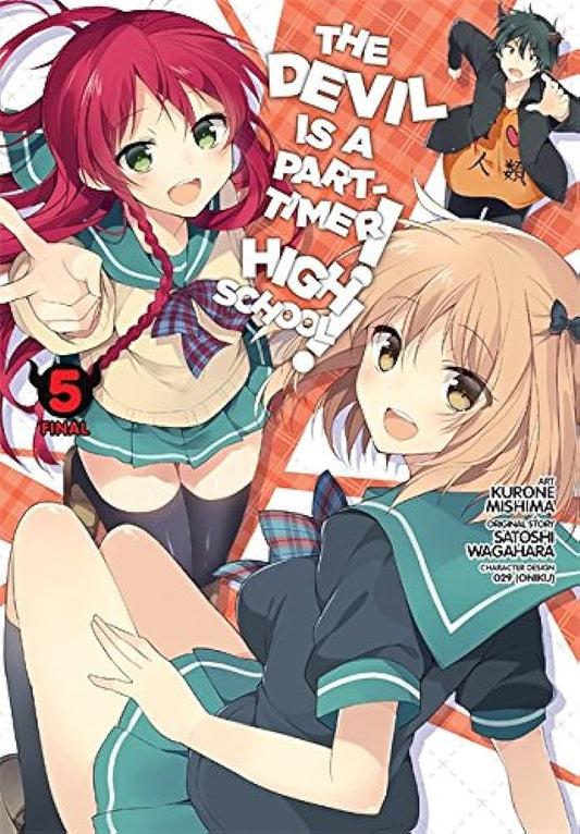 DEVIL IS A PART-TIMER! HIGH SCHOOL!, THE VOLUME 5 MANGA