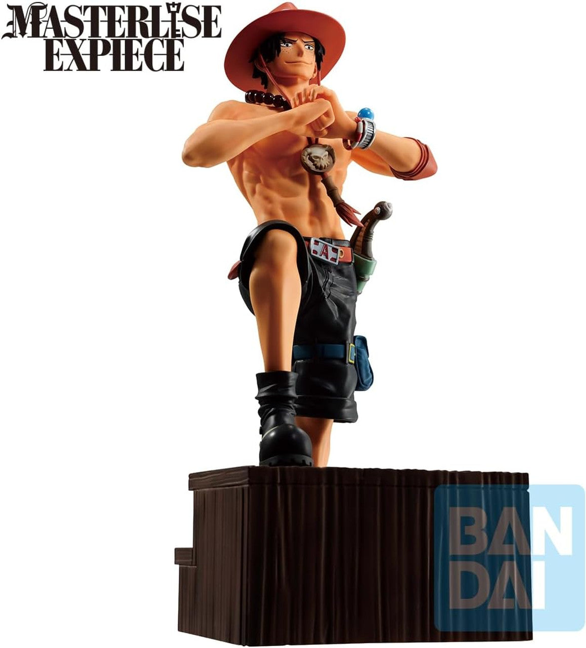 Bandai - One Piece Portgas D. Ace Masterlise Ichibansho Figure