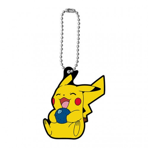 POKEMON VOLUME 18 PIKACHU RUBBER KEYCHAIN