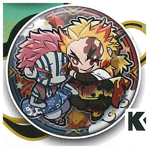 DEMON SLAYER VOLUME 5 RENGOKU & AKAZA CAN BADGE