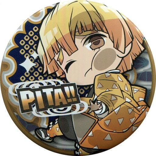 DEMON SLAYER ZENITSU PITA CAN BADGE
