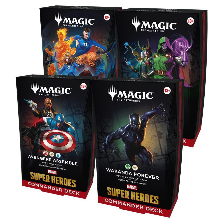 MAGIC: THE GATHERING - MARVEL SUPER HEROES COMMANDER DECK