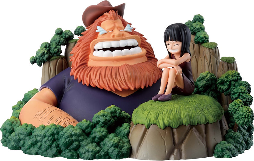ONE PIECE - JAGUAR D. SAUL & NICO ROBIN (DRAMATIC MEMORIES) REVIBLE MO ...