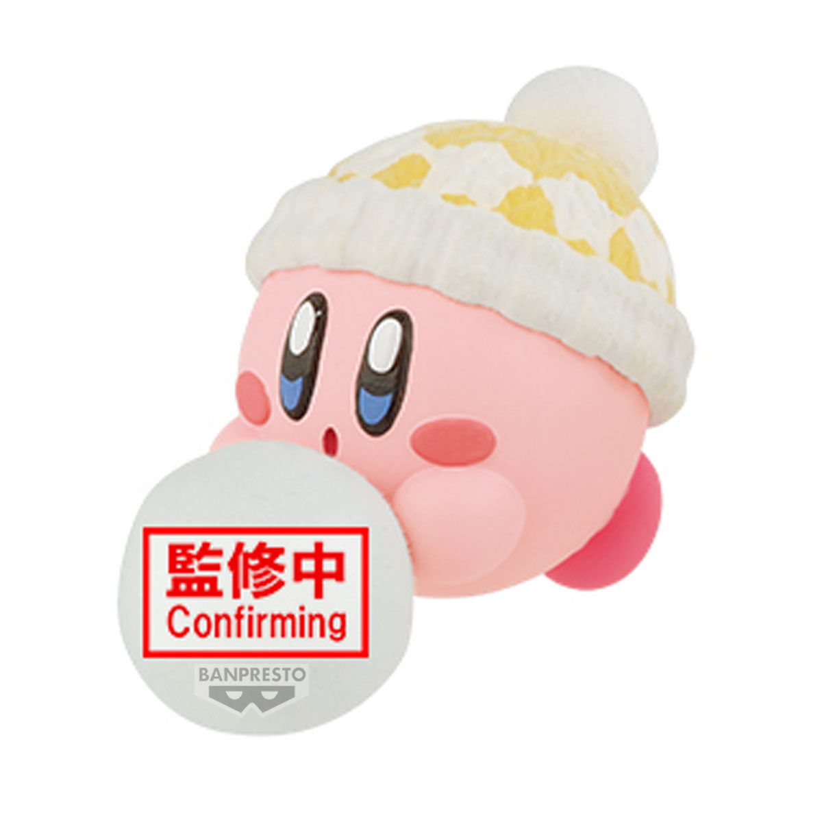 KIRBY - KIRBY PLAY IN THE SNOW PUFFY MINI FIGURE