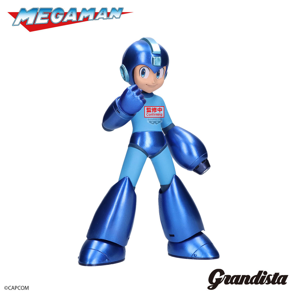 MEGAMAN - MEGAMAN (METALLIC COLOR VER.) GRANDISTA FIGURE