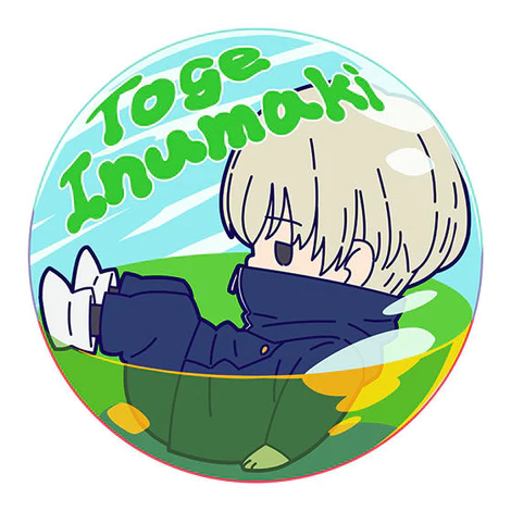 JUJUTSU KAISEN PUPPEINCAP VOLUME 01 INUMAKI CAN BADGE