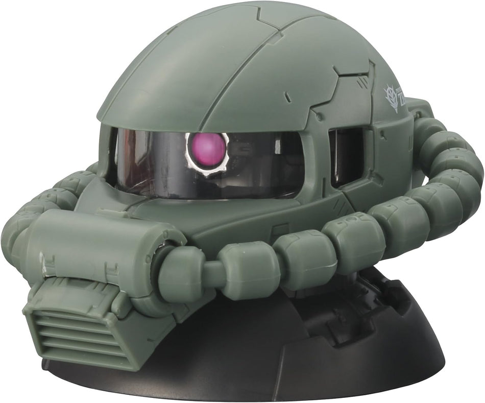 GUNDAM ZAKU HEAD COLLECTION 3 GREEN MODEL KIT