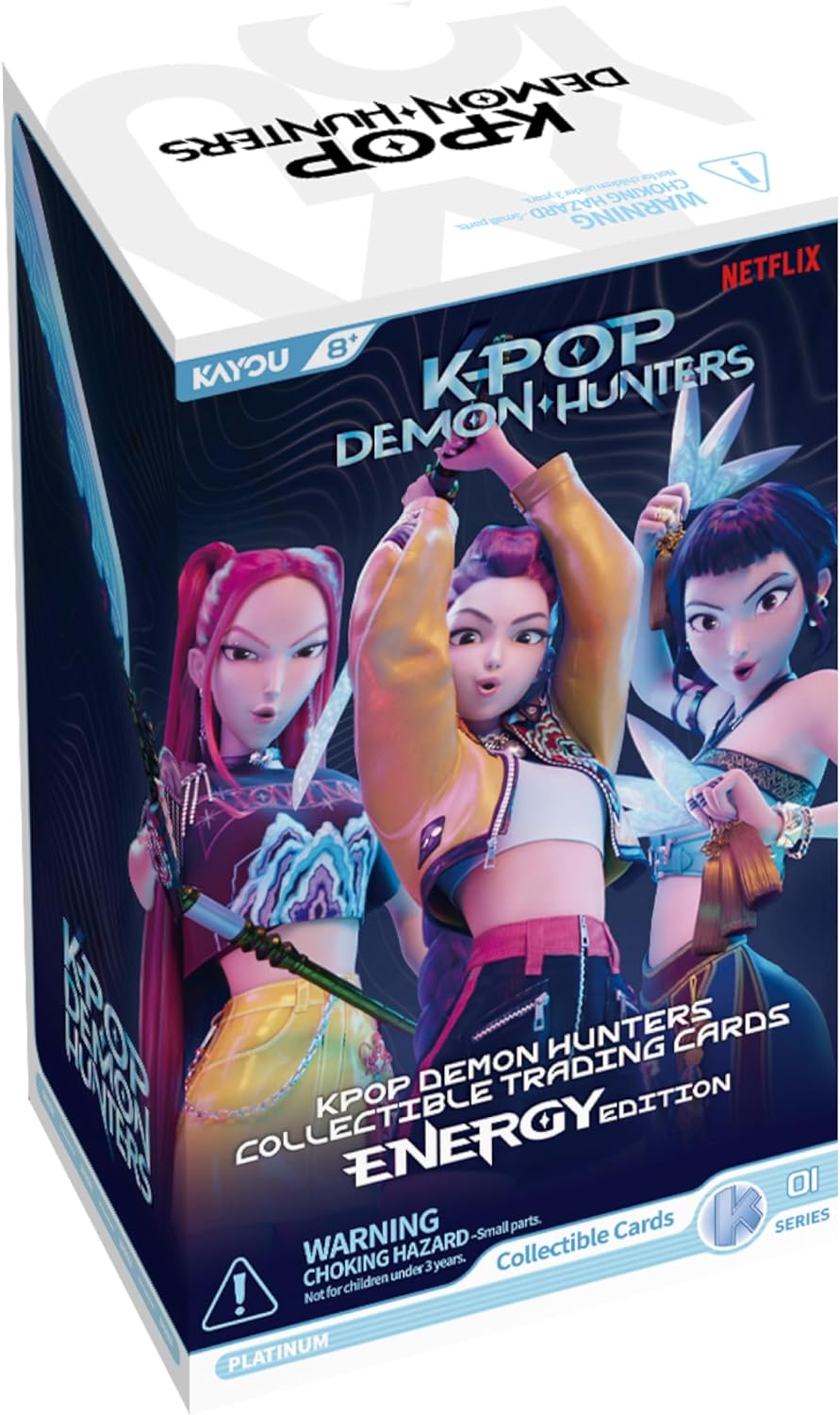 K-POP DEMON HUNTERS COLLECTIBLE TRADING CARDS "ENERGY EDITION" PACK