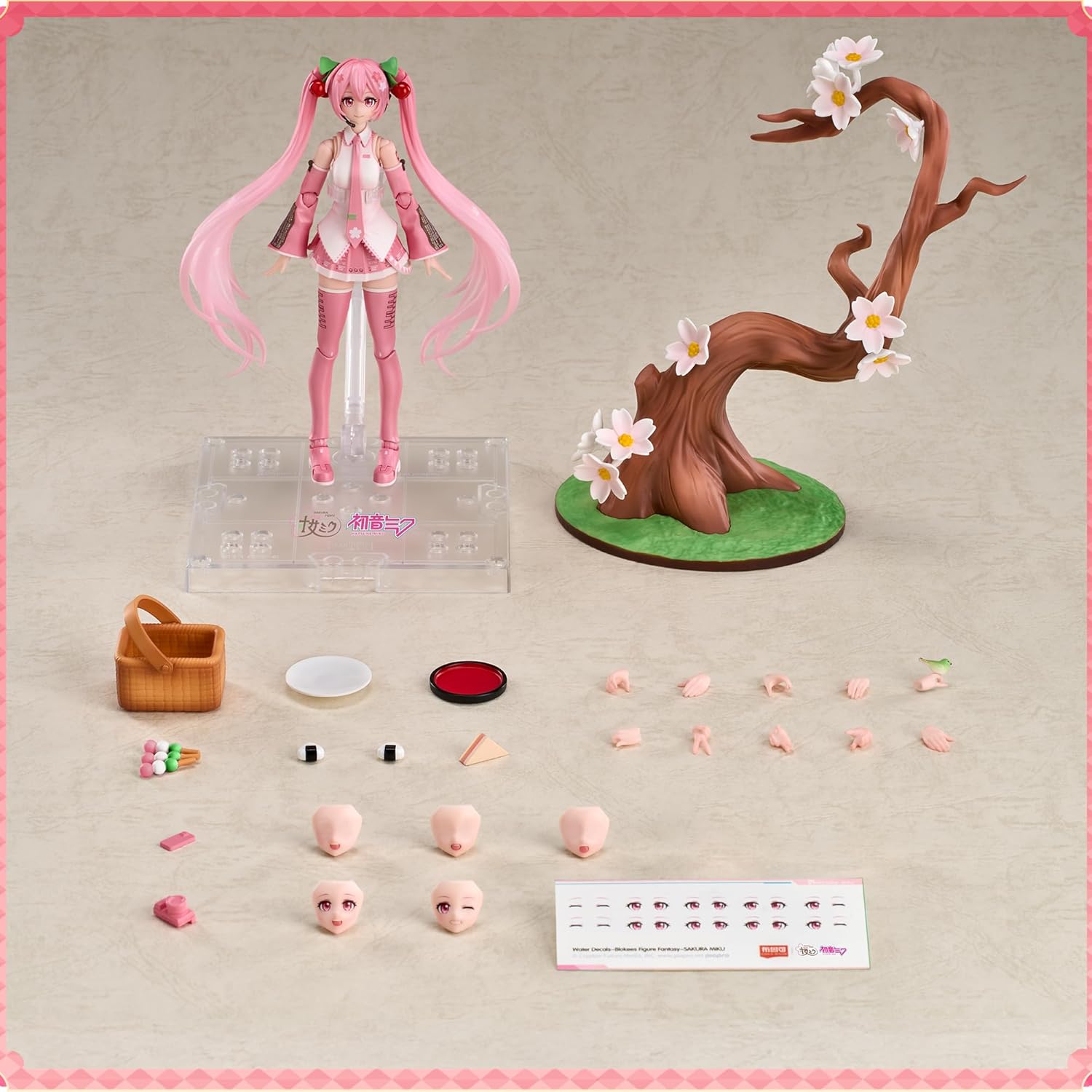 HATSUNE MIKU - BLOKEES FANTASTIC SERIES SAKURA MIKU MODEL KIT