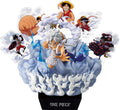 ONE PIECE - MONKEY D. LUFFY GEAR 5 ON DIMENSION "MEMORIES OF ADVENTURE AND THE SHIPPING ROUTE THE FUTURE" ICHIBANSHO FIGURE