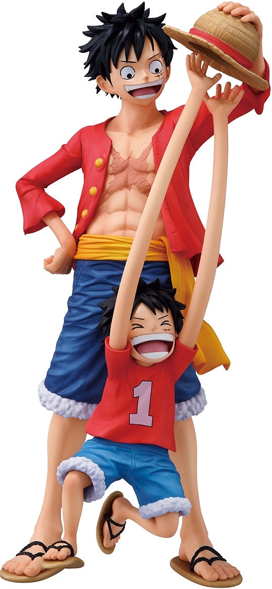 ONE PIECE - MONKEY D. LUFFY ANOTHER VER. "MEMORIES OF ADVENTURE AND THE SHIPPING ROUTE THE FUTURE" MASTERLISE PLUS ICHIBANSHO FIGURE