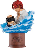 ONE PIECE - SHANKS & LUFFY RED HAIR PIRATES ICHIBANSHO FIGURE