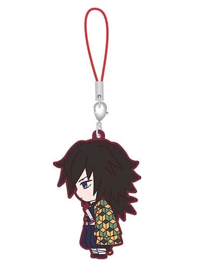 DEMON SLAYER GIYU V09 RUBBER PHONE STRAP