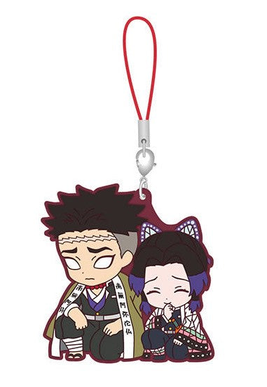 DEMON SLAYER GYOMEI SHINOBU V09 RUBBER PHONE STRAP