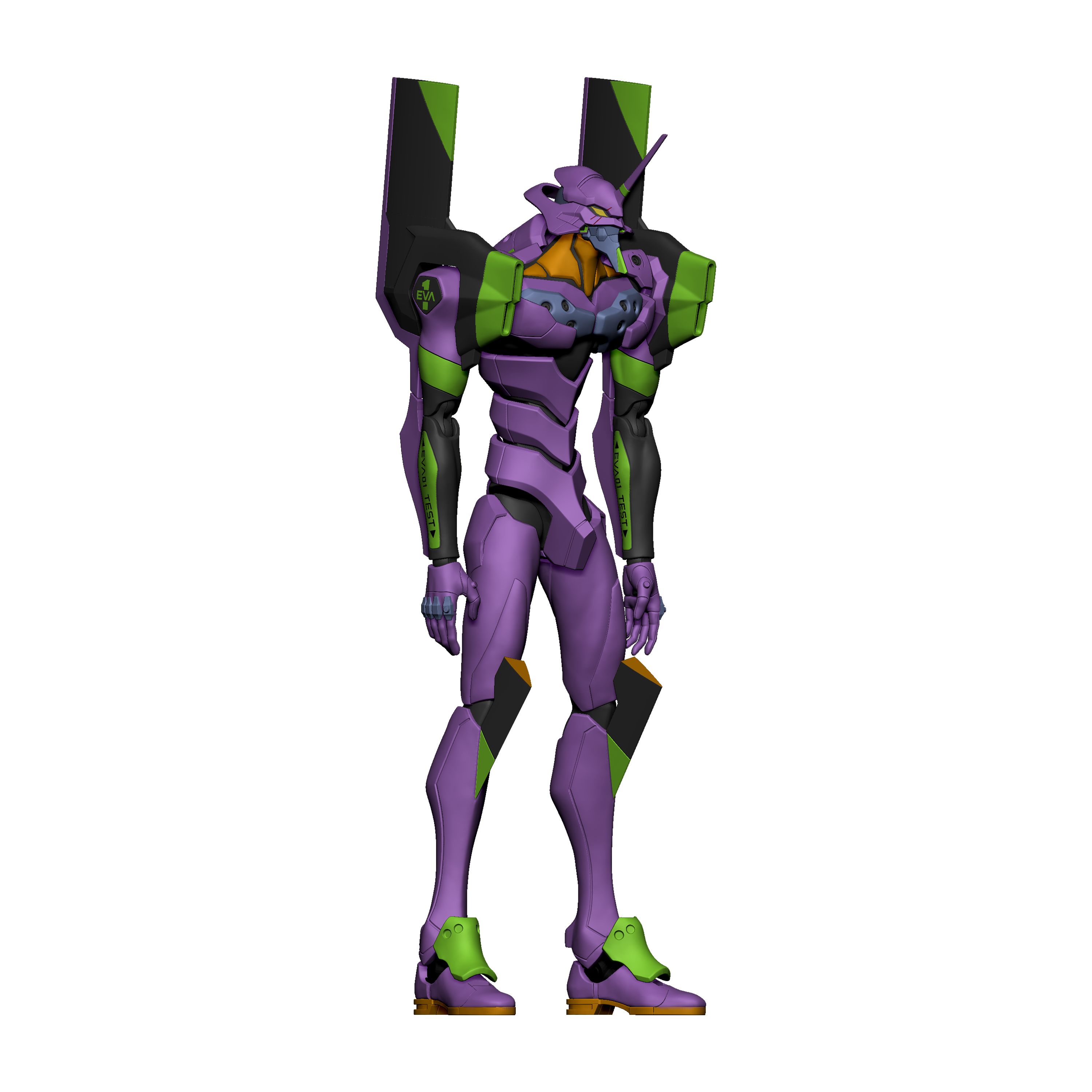 EVANGELION - AE04 TEST TYPE - 01 TV VERSION BLOKEES MODEL KIT
