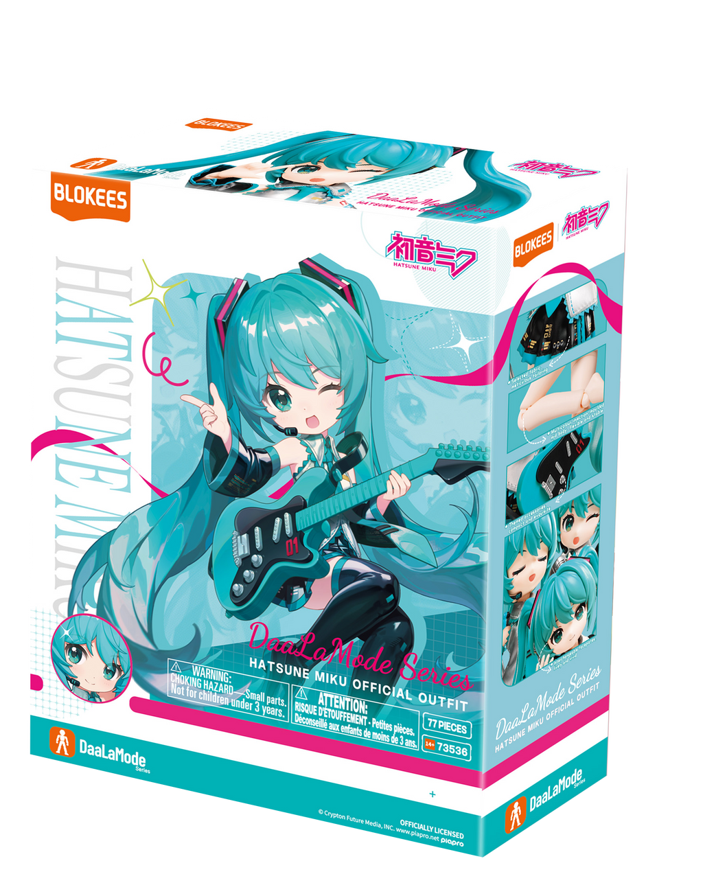HATSUNE MIKU - BLOKEES FS EX01 DAALAMODE OFFICIAL OUTFIT MODEL KIT