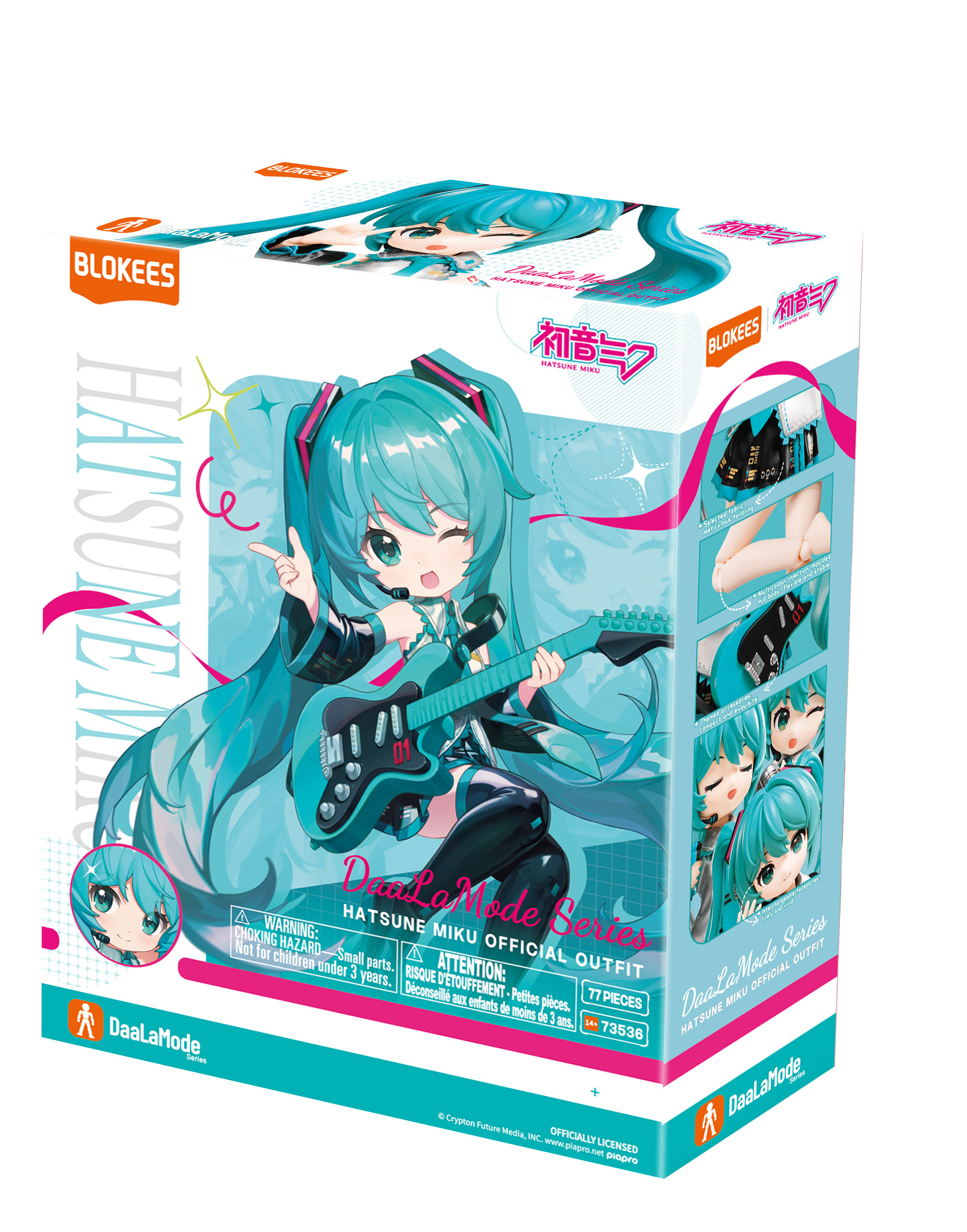 HATSUNE MIKU - BLOKEES FS EX01 DAALAMODE OFFICIAL OUTFIT MODEL KIT