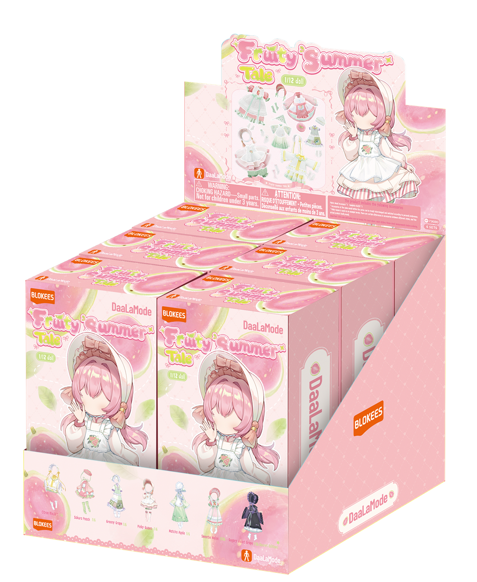 HATSUNE MIKU - FANTASTICS Q SERIES DAALAMODE "FRUITY SUMMER TALE" BLIND BOX TRADING (SINGLE/RANDOM PULL)
