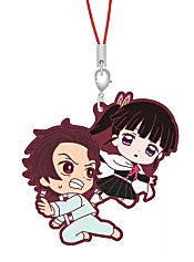 DEMON SLAYER VOL 10 RUBBER KEYCHAIN - TANJIRO & KANAO