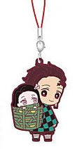 DEMON SLAYER VOL 10 RUBBER KEYCHAIN - TANJIRO & NEZUKO