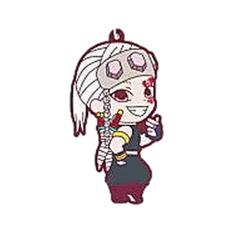 DEMON SLAYER VOL 10 RUBBER KEYCHAIN - UZUI
