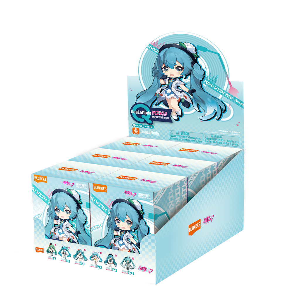 HATSUNE MIKU - FANTASTICS Q SERIES MIKU WITH YOU BLIND BOX TRADING FIGURE