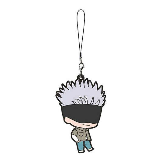 JUJUTSU KAISEN RUBBER MASCOT VOL 03 KEYCHAIN - Gojo