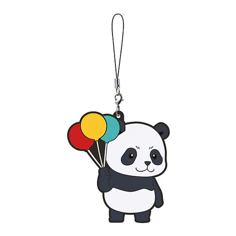 JUJUTSU KAISEN RUBBER MASCOT VOL 03 KEYCHAIN - Panda