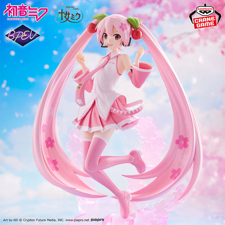 HATSUNE MIKU - SAKURA MIKU BANPRESTO EVOLVE FIGURE