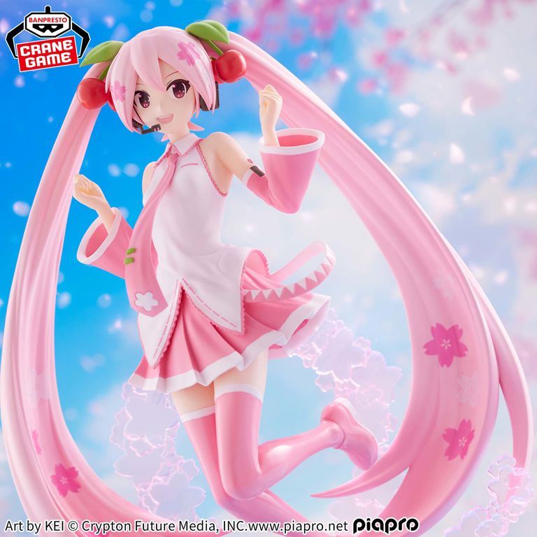 HATSUNE MIKU - SAKURA MIKU BANPRESTO EVOLVE FIGURE