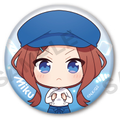 QUINTESSENTIAL QUINTUPLETS MIKU SEASON 2 BLUE HAT CAN BADGE