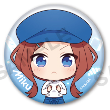 QUINTESSENTIAL QUINTUPLETS MIKU SEASON 2 BLUE HAT CAN BADGE