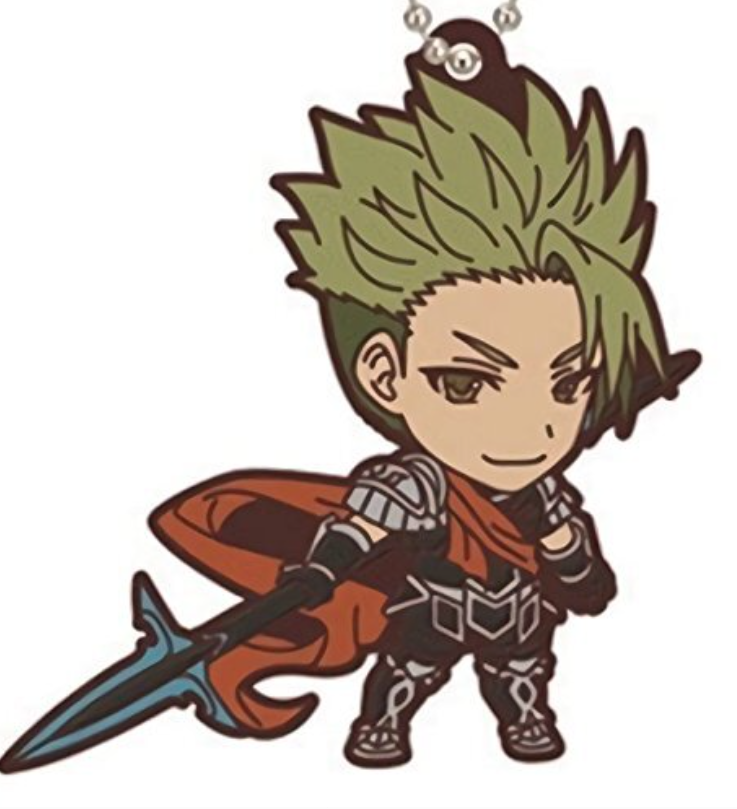 FATE/APOCRYPHA ACHILLES RUBBER KEYCHAIN – Anime Pop