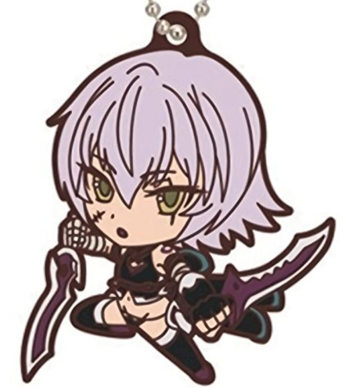FATE/APOCRYPHA JACK THE RIPPER RUBBER KEYCHAIN